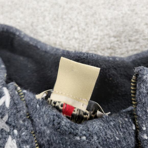 Woolrich Ribbed Onyx Heather Sweater Womens 2XL Gray Wool Blend 1/4 Zip Pullover - Picture 15 of 16